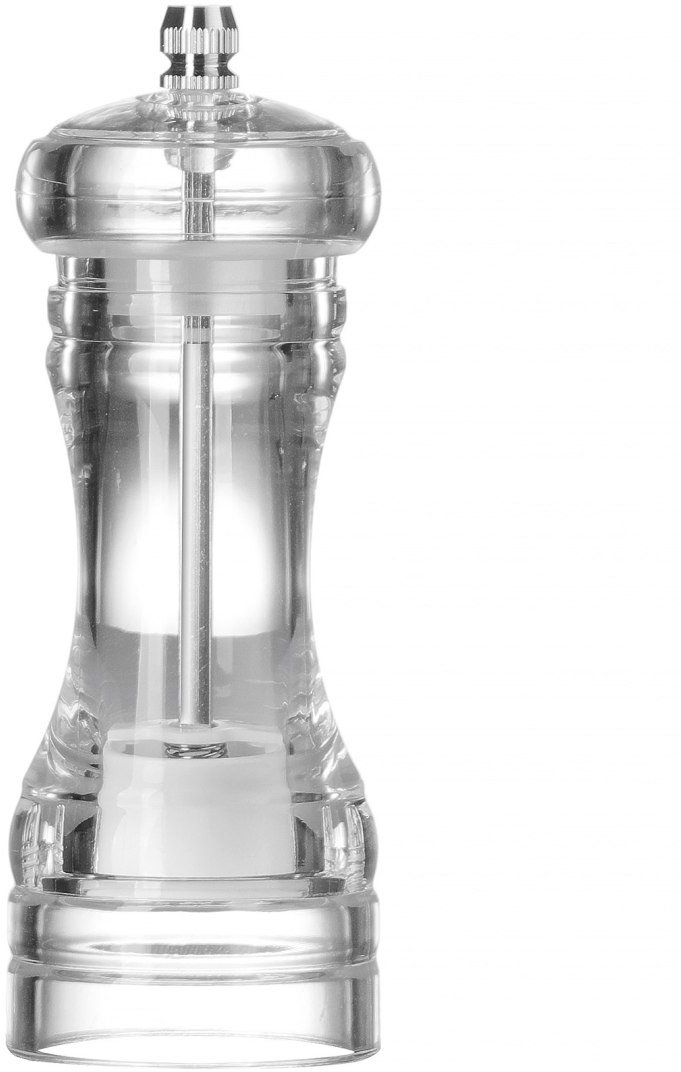 Młynek do mielenia pieprzu akrylowy przezroczysty śr. 50 x 140 mm - Hendi 469644 Hendi