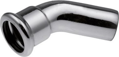 KAN-therm Kolano 45 stopni nyplowe Steel - 76,1 x 76,1