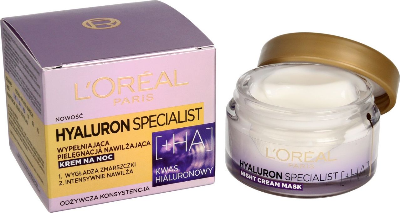 L’Oreal Paris Krem do twarzy Hyaluron Specjalist nawilżający 50ml