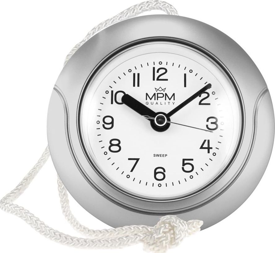 MPM WODOODPORNY zegar do łazienki/kuchni, 2526.70