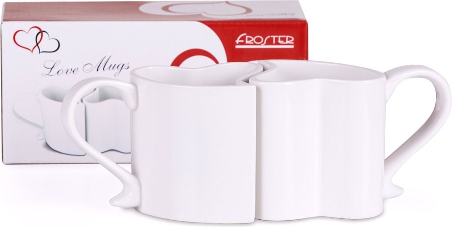 Froster Puodeliai įsimylėjusiems, balti () - 7991800