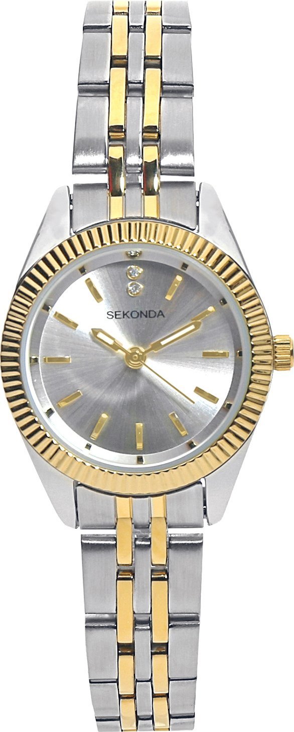 Zegarek Sekonda Zegarek damski Sekonda 2989 CYRKONIE srebrny