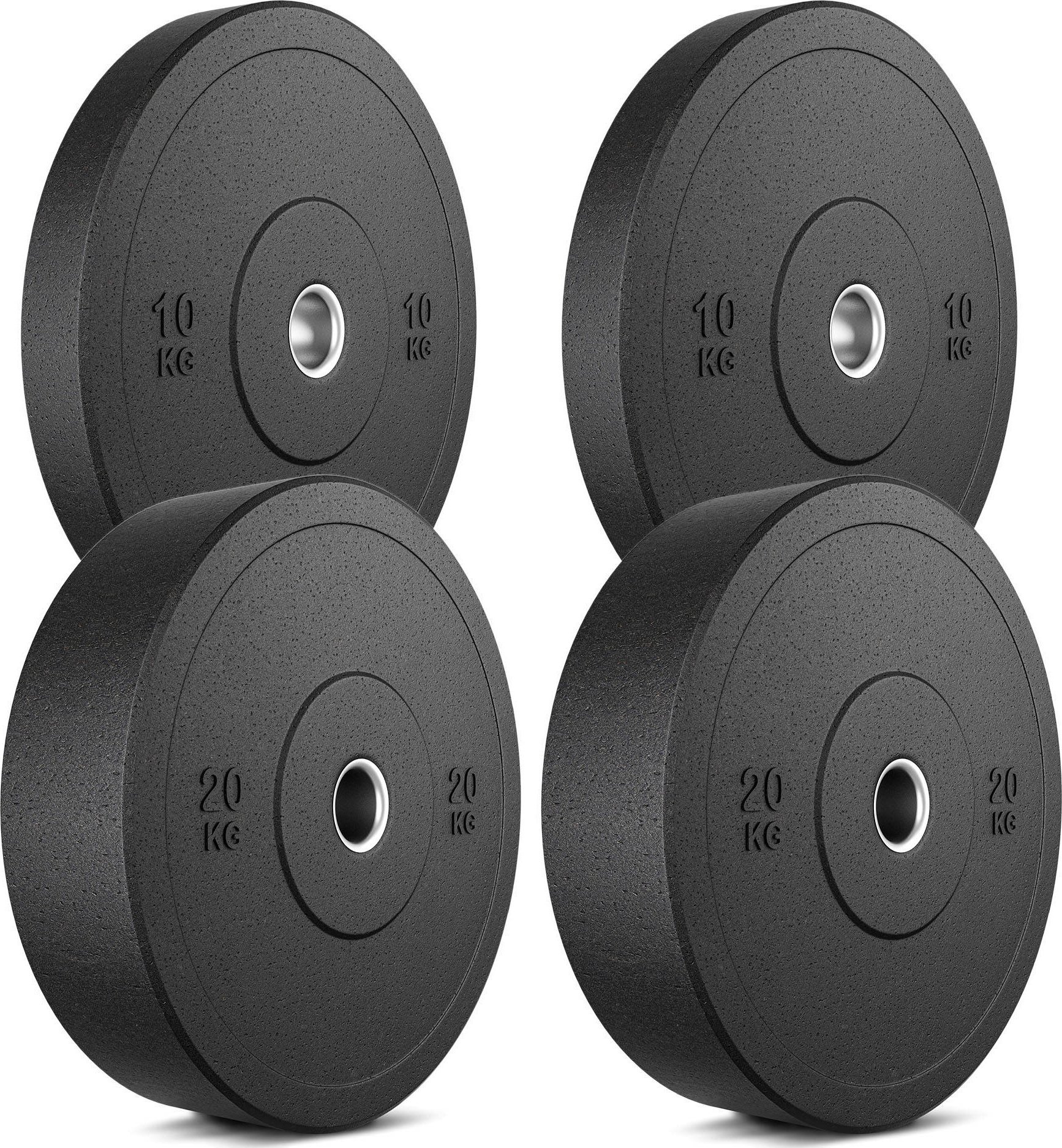 Bumpery zestaw 60 kg / 2 x 20 kg + 2 x 10 kg - MW-Bumper - Marbo Sport