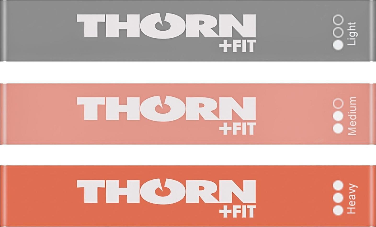 Thorn+Fit Mini Band Lady różne poziomy oporu w zestawie wielokolorowy 3 szt.