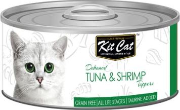 Kit Cat Tuna & shrimp (tuńczyk z krewetkami) 80g