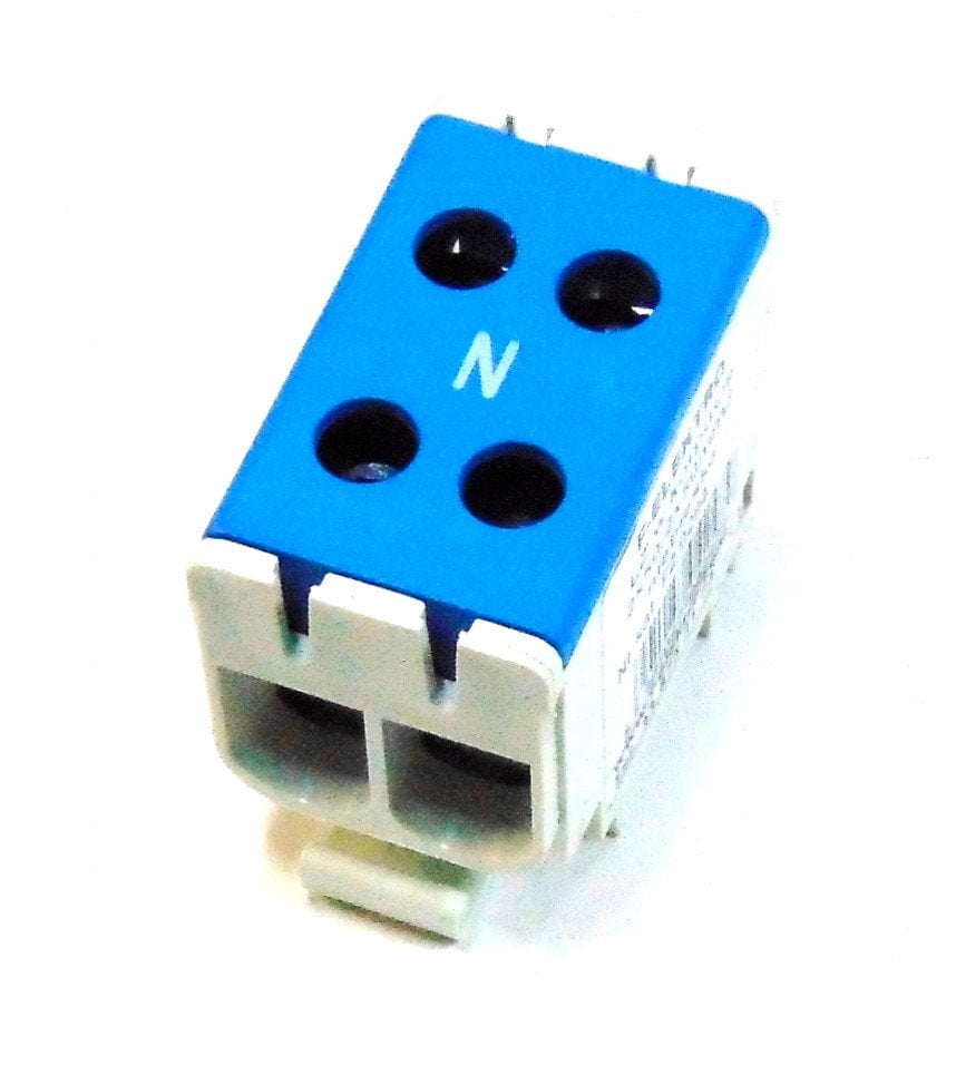 Listwa zaciskowa LZ w korpusie F-ELEKTRO F2.0294 1-torowa (2x50/2x50mm2) Al/Cu niebieski