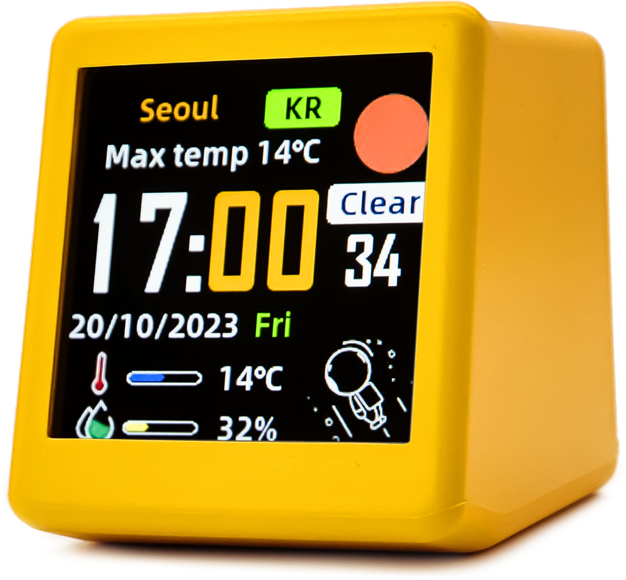 ZEGAR ELEKTORNICZNY LED S12