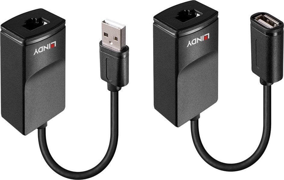 Adapter USB Lindy Adap Lindy 60m USB 1.1 Cat.6 Extender Basic