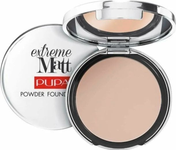 Pupa, Extreme Matt, Oil-Free, Natural Opaque, Compact Foundation, 003, Roses, SPF 20, 11 g For Women