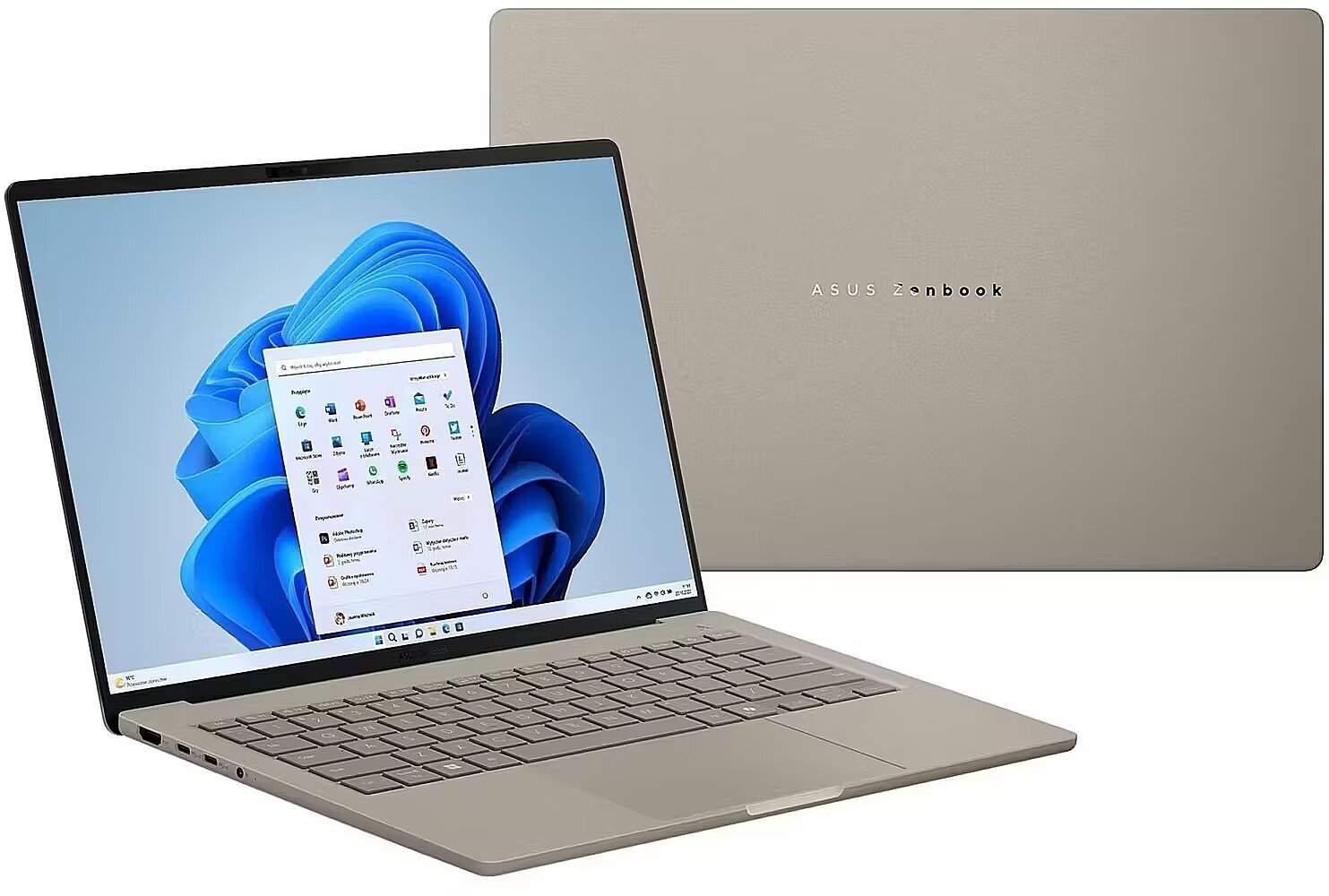 Laptop Asus ZenBook A14 OLED UX3407QA-QD289W - Snapdragon X1-26-100 | 14" | 16GB | 512GB | W11H | Beżowy
