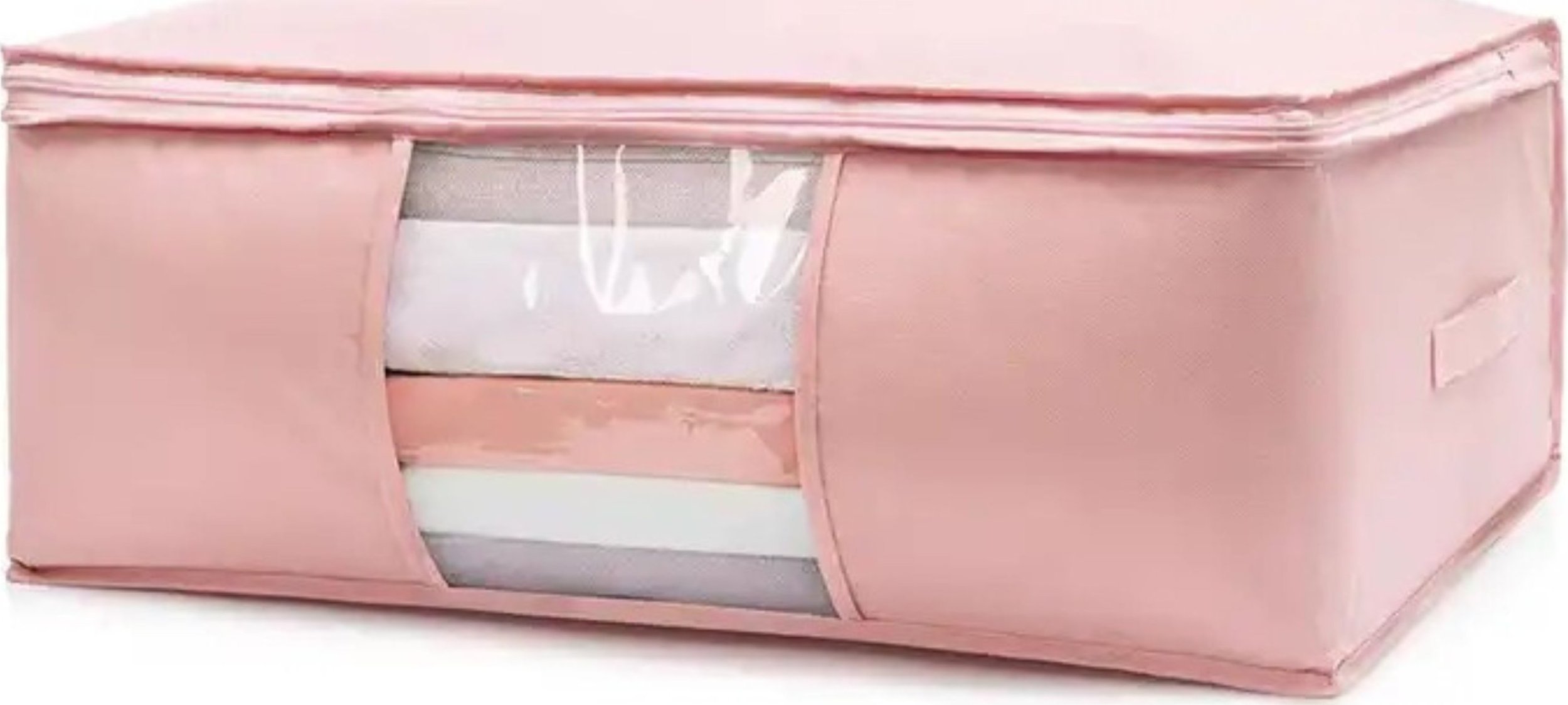 Iteams4Now Pokrowiec na pościel pod łóżko pojemnik na ubrania torba miękki różowy L