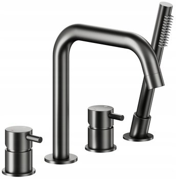 5035-210-61 / KFA / MOZA / BATERIA WANNOWA 4-OTWOROWA STOJĄCA , GUN METAL GREY PVD /