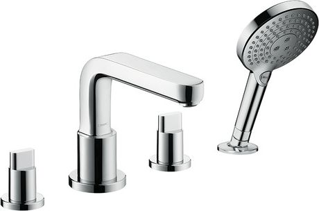 Bateria wannowa Hansgrohe Metris S 4-otworowa chrom (31443000)