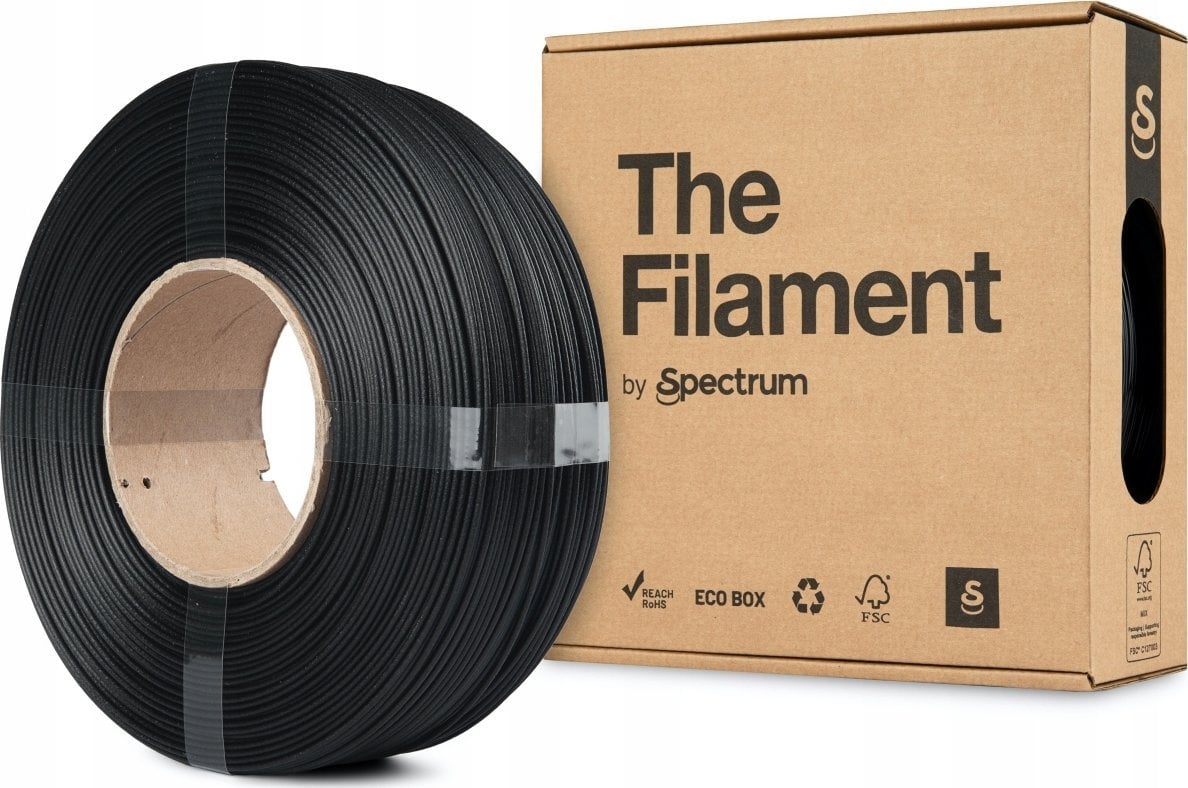 The Filament 3D filament ReFill, PETG CF, 1,75mm, 1000g, TF-24114, black