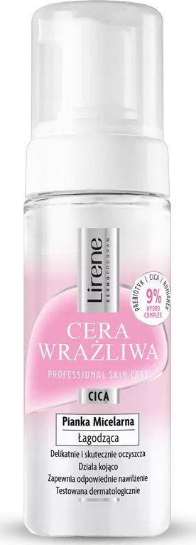 Alkotest Cera Wrażliwa Łagodząca pianka micelarna 150ml