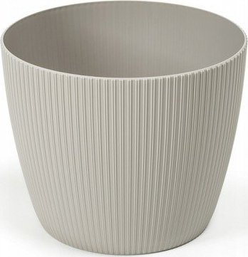 Lamela Doniczka osłonka plastikowa taupe 16 cm Magnolia Jumper