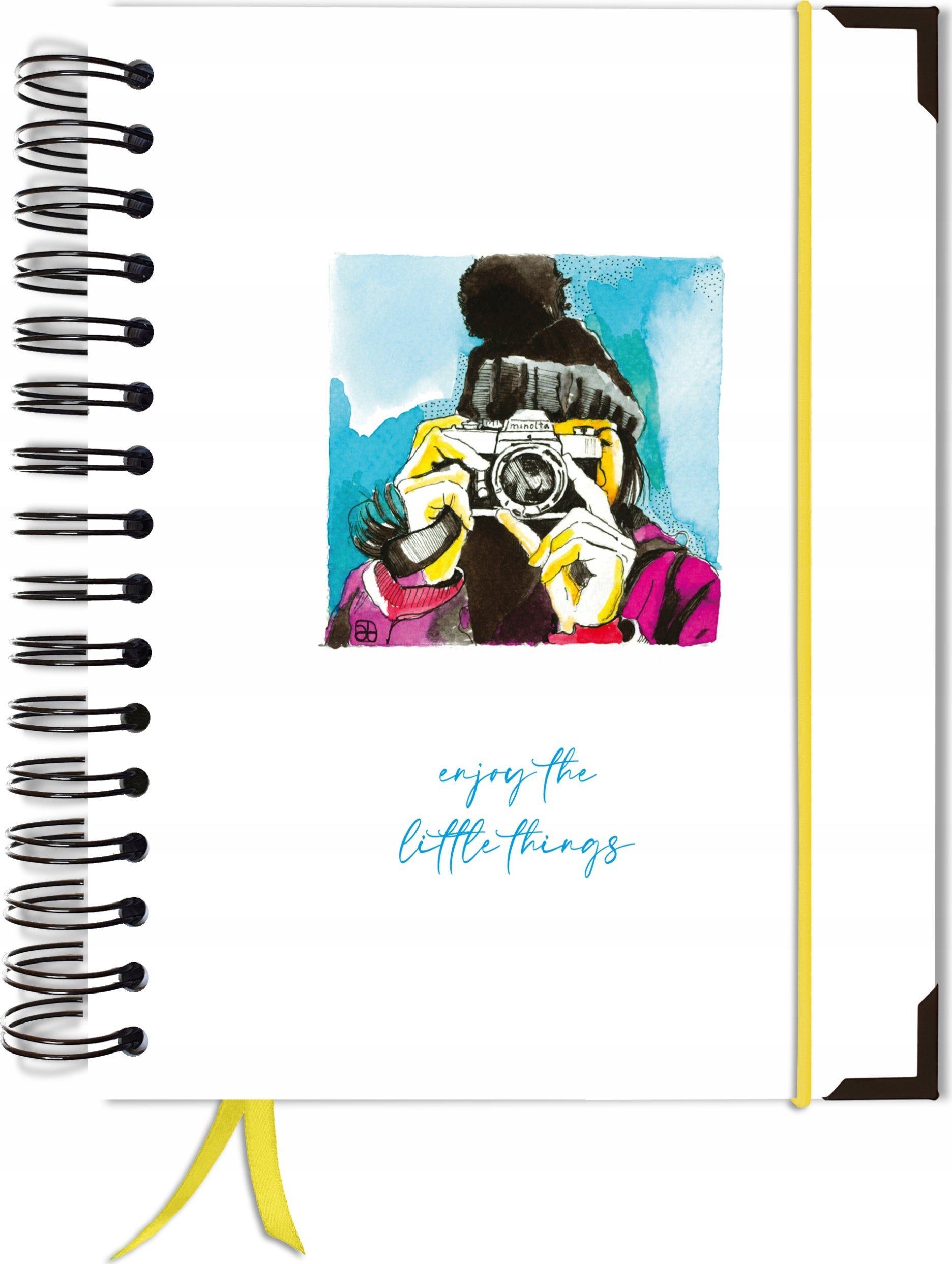 TadaPlanner Bullet journal 180 stron TaDa Planner notes zeszyt A5+ pamiętnik w kropki