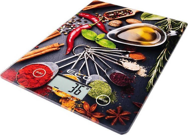 Waga kuchenna ECG ECG KV 117 Chilli, Kitchen scale, Glass design, Max. 5 kg