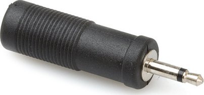 Adapter AV Hosa Hosa - Adapter gniazdo TS 6.35mm - wtyk TS 3.5mm