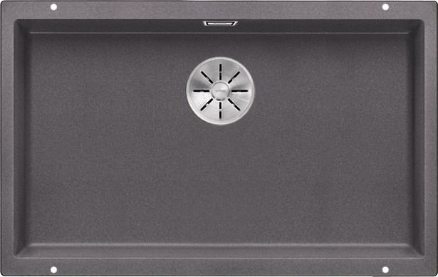 Zlewozmywak Blanco Subline 700-U Silgranit szarość skały z korkiem InFino (523443)