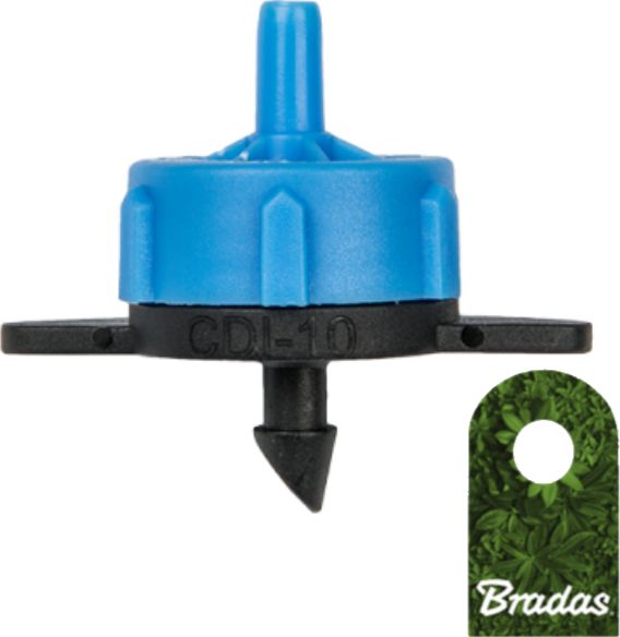 Bradas Kroplownik z kompensacją ciśnienia 8l/h wyjście 4mm 1499