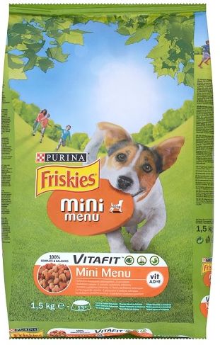 Purina Friskies Vitafit Mini Menu 1,5kg