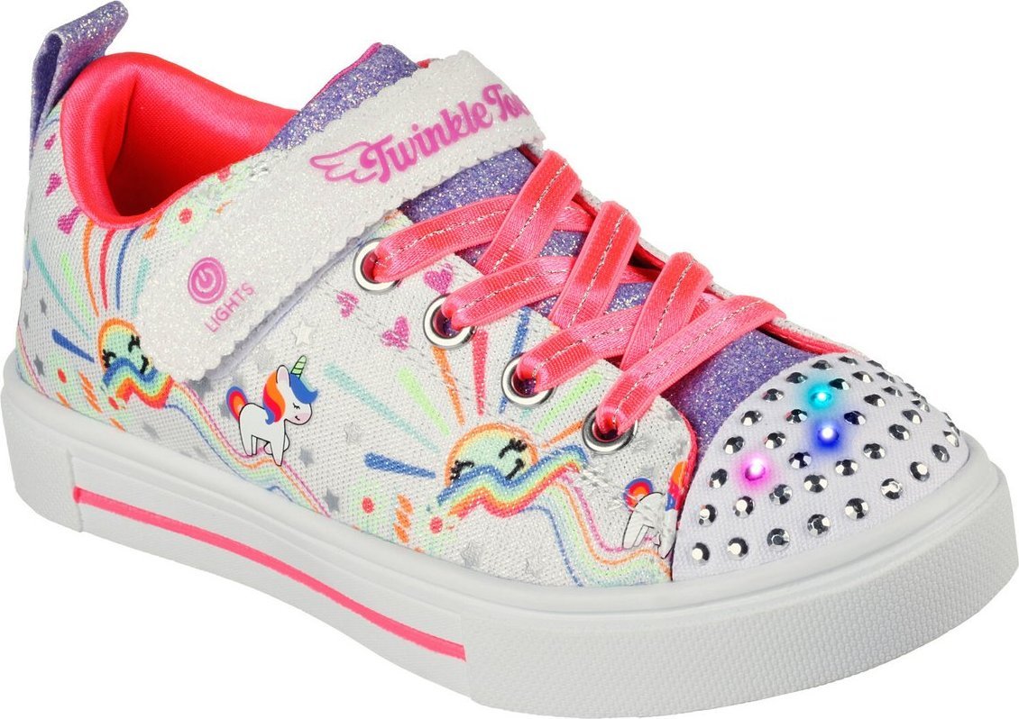 Skechers Skechers dziecięce buty świecące UNICORN SUNSHINE 314802L WMLT 33