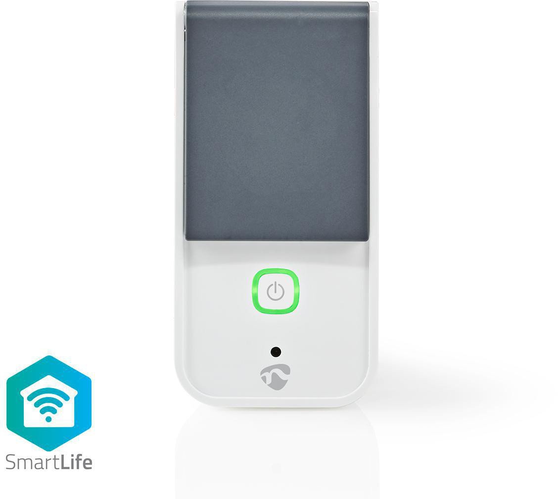 Nedis WIFIPO120EWT inteligentny korek Szary, Biały