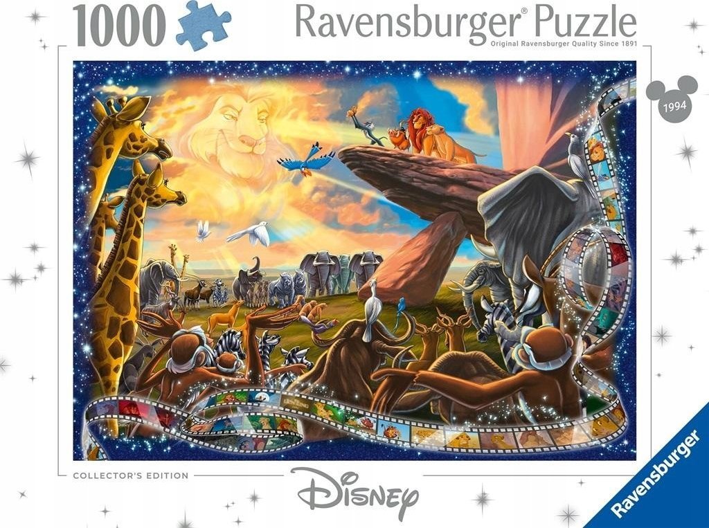 Ravensburger Puzzle 1000 Disney Classics Król Lew