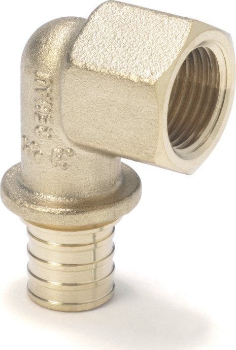 Kolanko przejściowe z gwintem wewn. 25 - Rp 1 RAUTITAN LX mosiądz