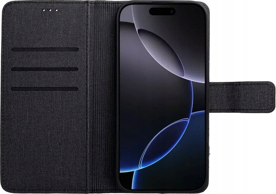 Kabura GOMMA Book do XIAOMI Redmi Note 14 5G czarny