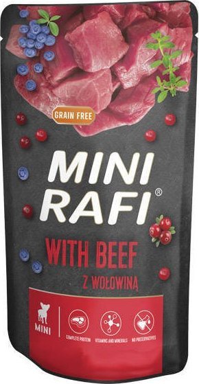Dolina Noteci DOLINA NOTECI Mini Rafi z wołowiną 150g