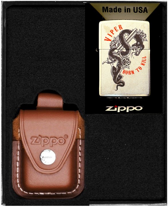 Zestaw ZIPPO Zapalniczka VIPER REVOLVER Prezentowy No2