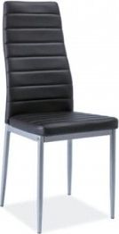 Signal KRZESŁO H261 BIS ALUMINIUM//CZARNY EKOSKÓRA