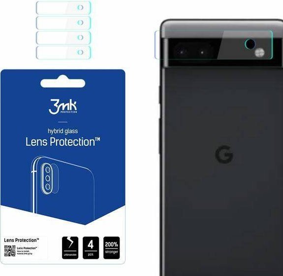 3MK 3MK Lens Protect Google Pixel 6a Ochrona na obiektyw aparatu 4szt