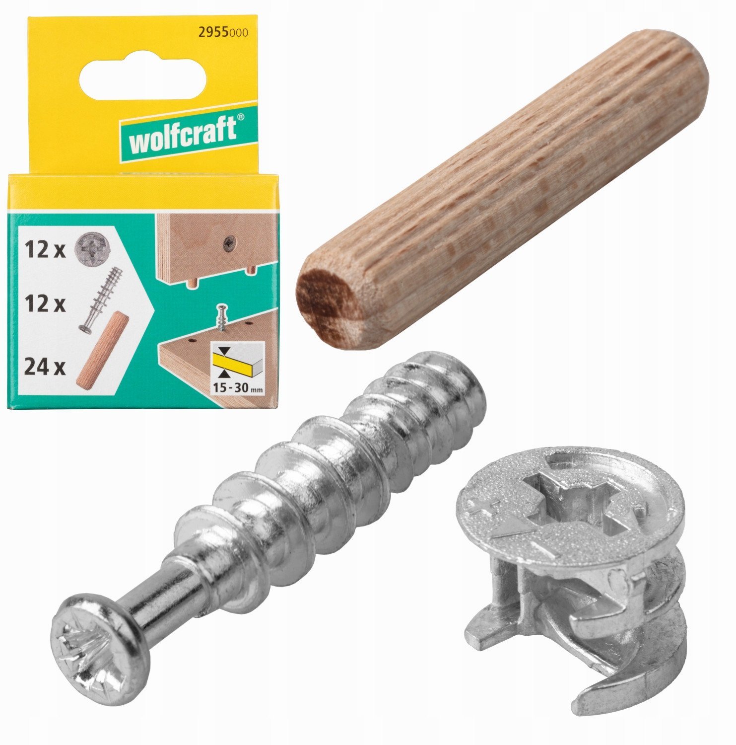 Materiały eksploatacyjne do połączeń skręcanych, wolfcraft