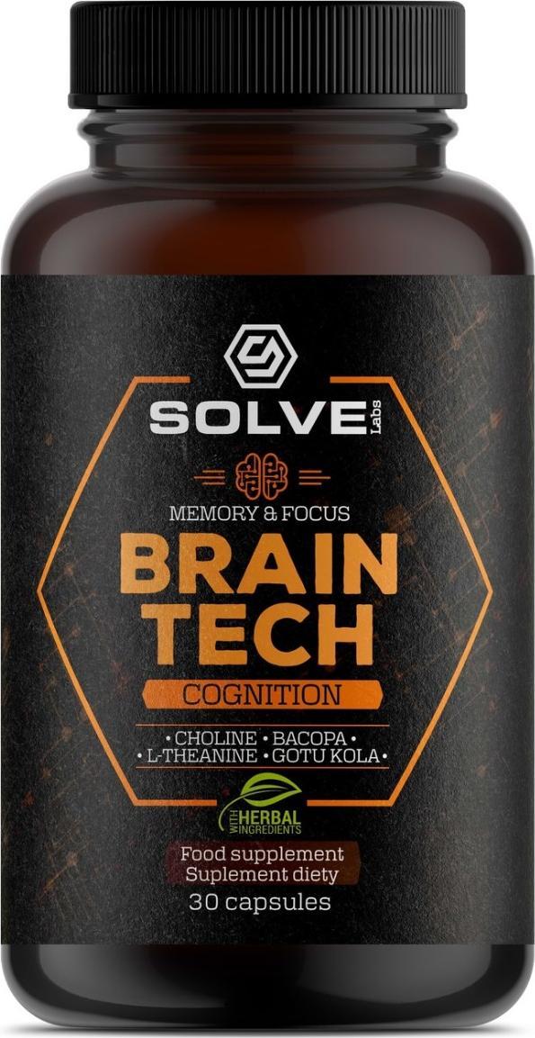 Solve SOLVE LABS BRAIN TECH 30 KAPS.