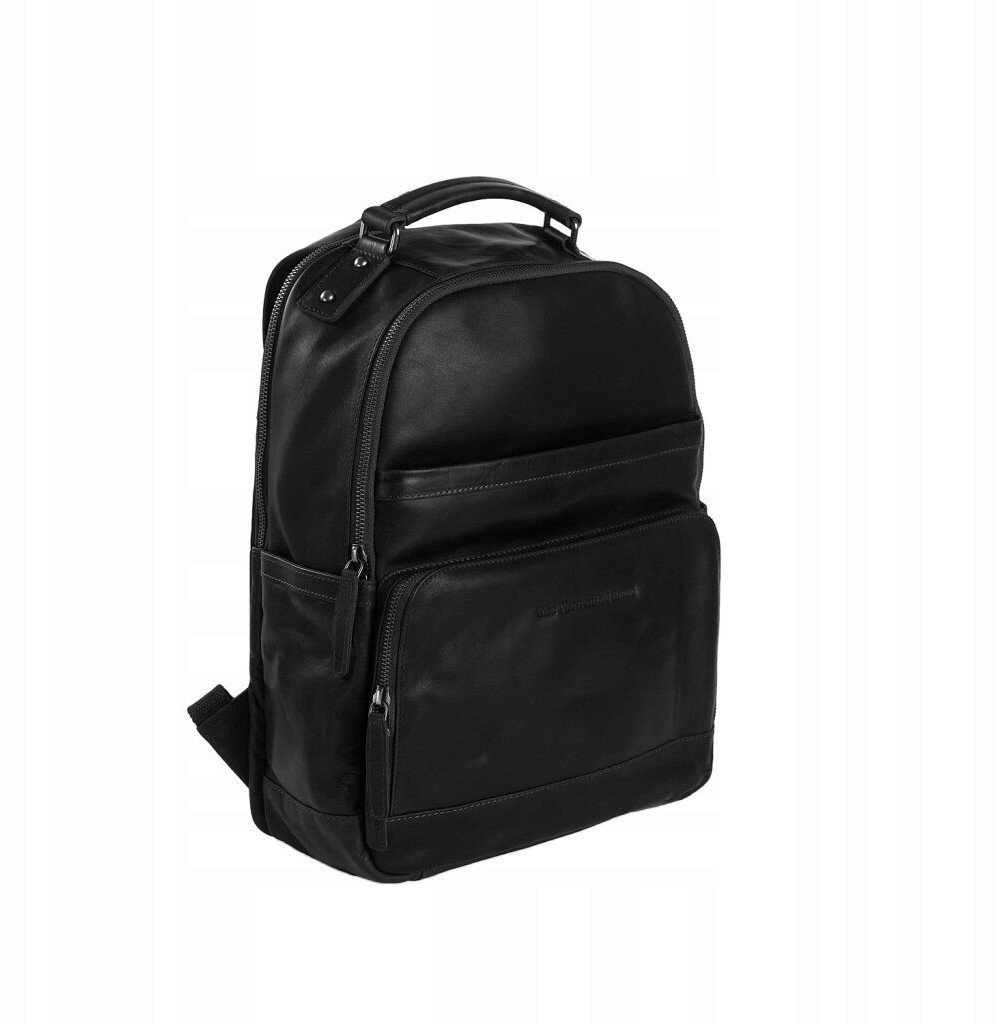 The Chesterfield Brand Austin Backpack for 14" Laptop, Black