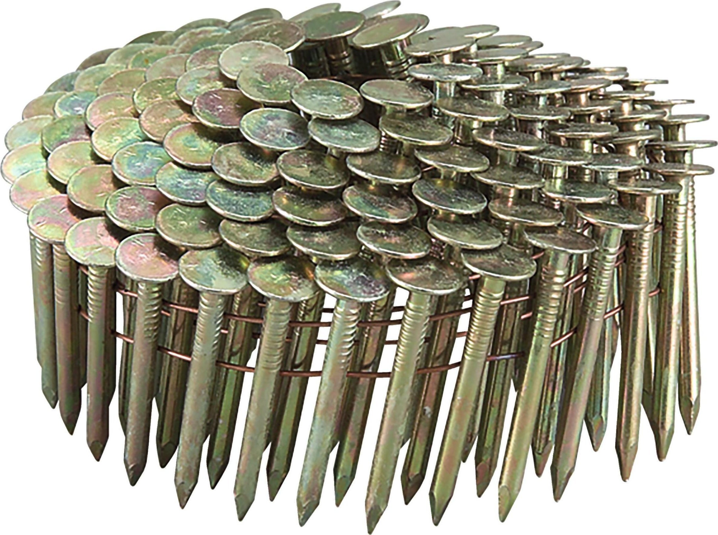 Makita MAKITA GWOŹDZIE ŁĄCZONE DRUTEM 15° 3,1x38mm /7200szt. DACHOWE, GŁADKIE, OCYNKOWANE