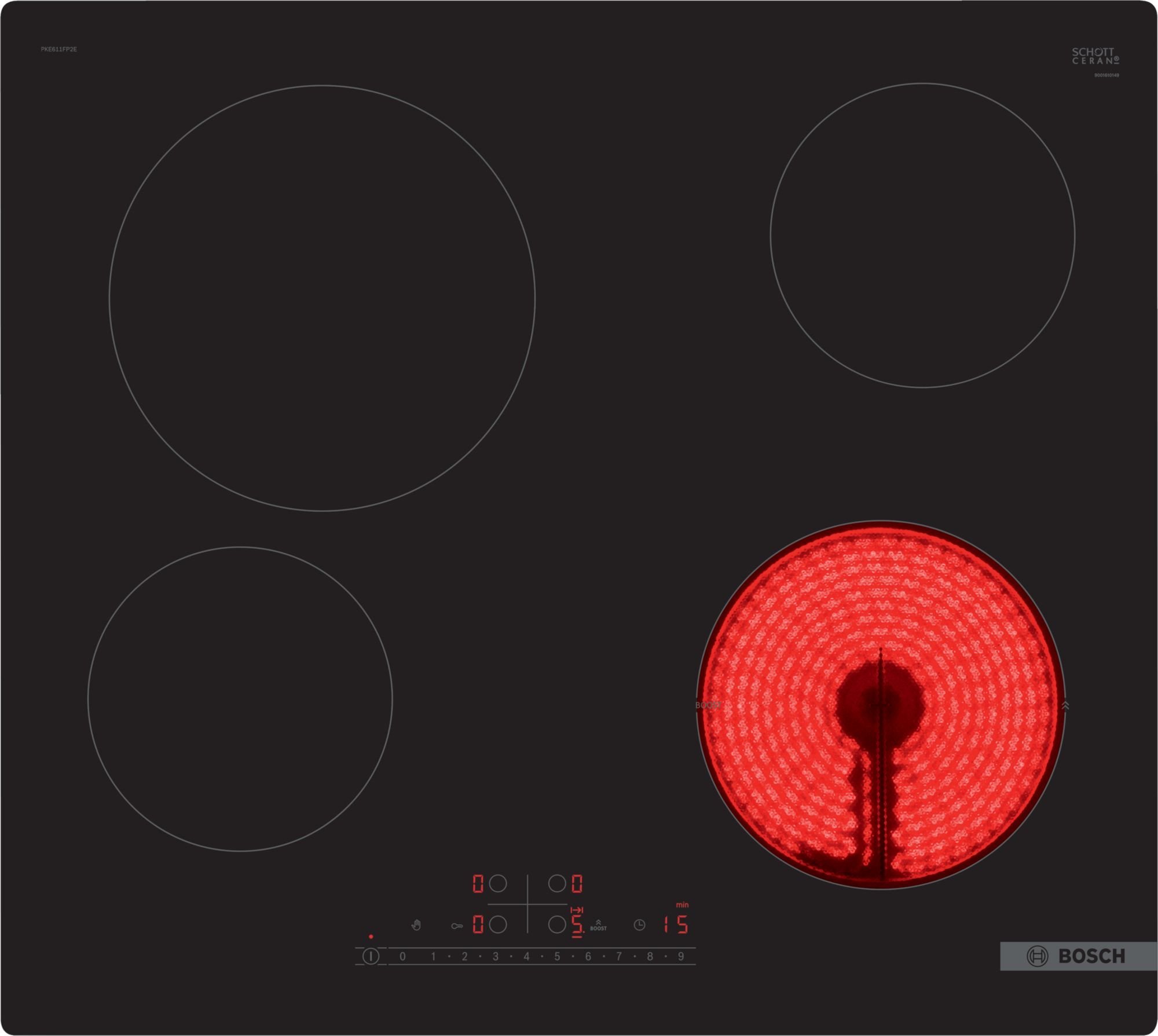 Płyta grzewcza Bosch PKE611FP2E