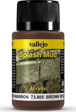 Vallejo Splash Mud Brown efekt Błota Vallejo uniwersalny