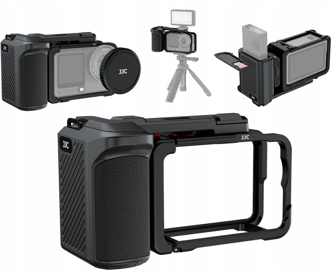 Uchwyt Grip + Ramka Montażowa Frame Mount + Stopka Iso Do Dji Osmo Action 6 / Ssk-oa6