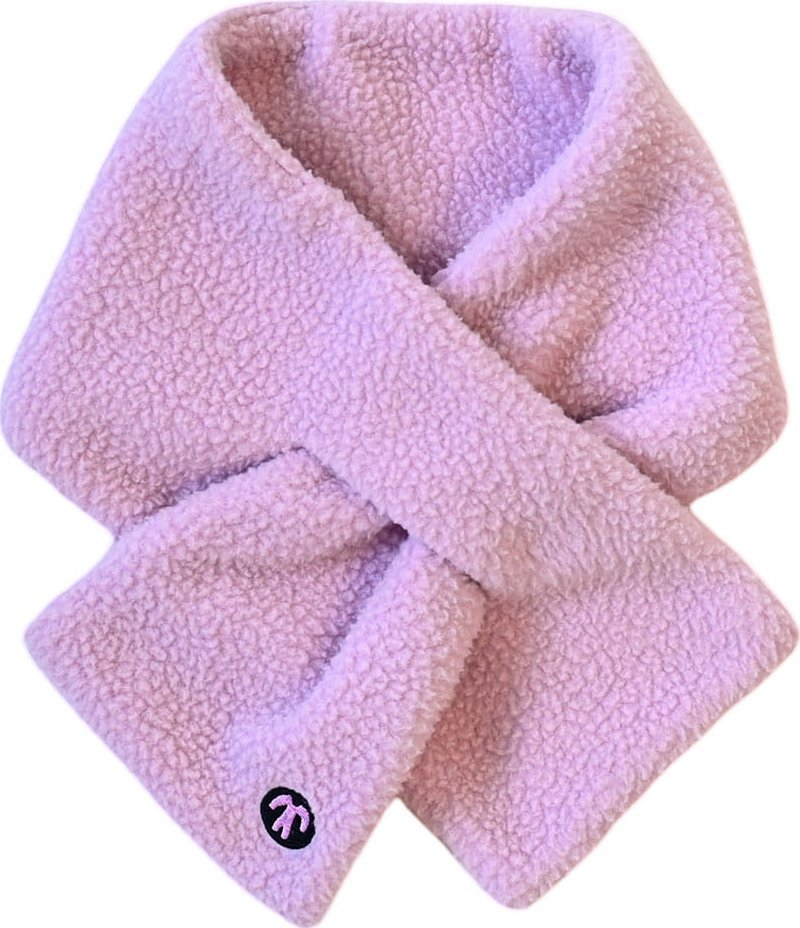 DucKsday Polarowy szalik Sherpa dla dziewczynki Ducksday, Lee, rozmiar S, 0-5 lat