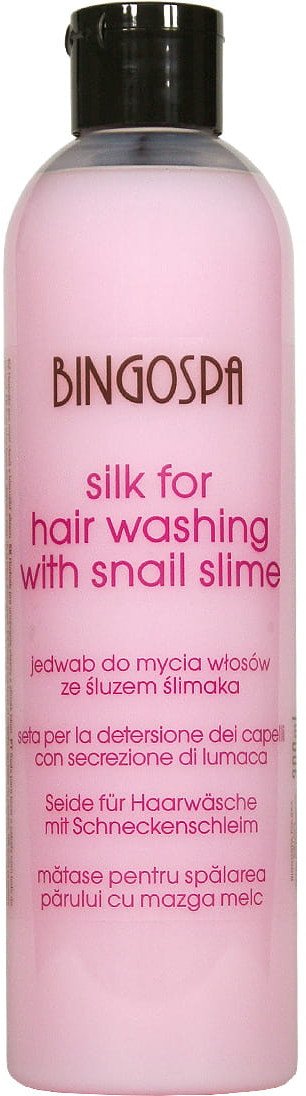 BingoSpa Jedwab do mycia włosów ze śluzem ślimaka BingoSpa