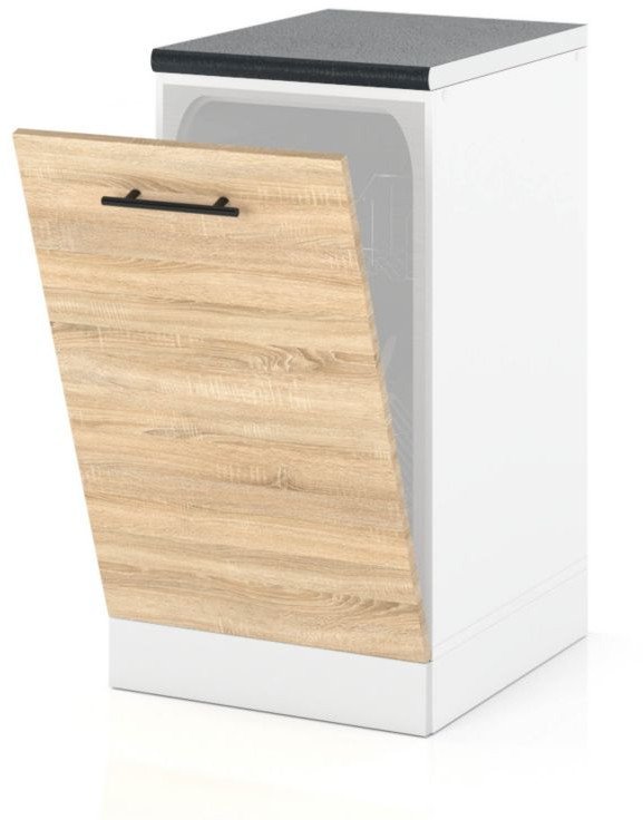 Front Do Zabudowy Zmywarki 45cm Szafka Kuchenna Spremium Dąb Sonoma