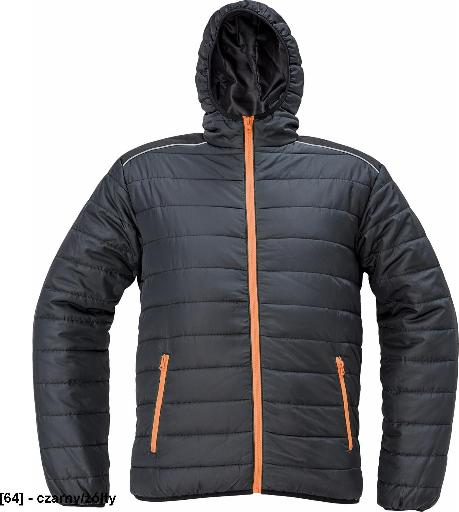 CERVA MAX VIVO LIGHT - kurtka - czarny/żółty XXL