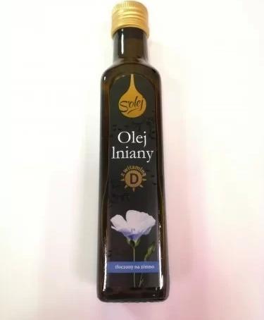 Oleofarm Olej lniany z Witaminą D 250 ml