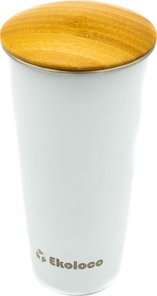 Ekoloco Kubek termiczny biały 480ml