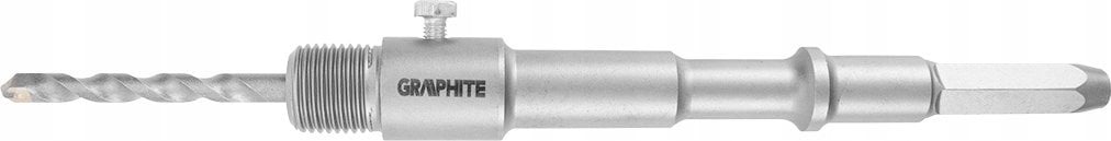 Adapter do otwornic HEX oraz wiertło pilotujące M22 200 mm