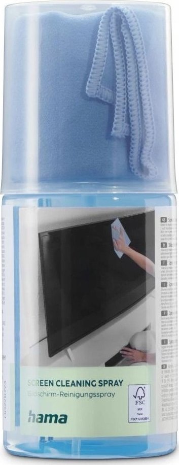 Hama Hama płyn do czyszczenia ekranów 200ml + ściereczka